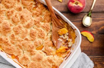 Outdated Customary Peach Cobbler