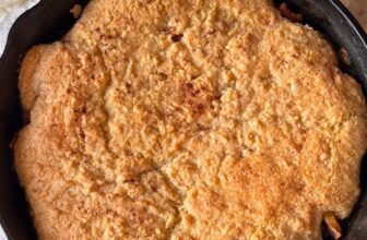 SPICED APPLE COBBLER – The Southern Woman Cooks